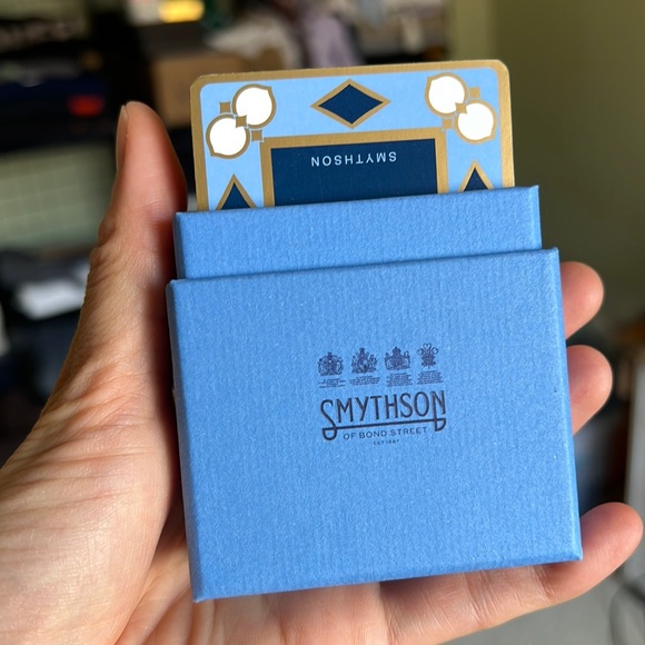 NEW Smythson LTD Plastic Coated Playing Cards - Picture 3 of 6